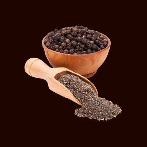 Black peper powder